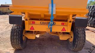 2017 BARFORD D16 16T TWIN AXLE DUMP TRAILER [upl. by Gimpel321]