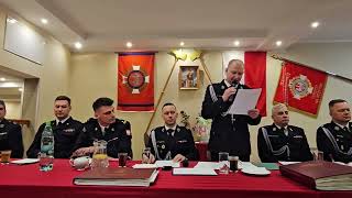 Walne zebranie sprawozdawcze w OSP Rożental [upl. by New]