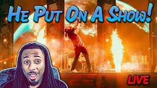 Falling in Reverse  Watch the world burn LIVE  REACTION  Fireworks [upl. by Anitnerolf338]