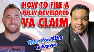 How to File a VA Fully Developed Claim 2023 Edition [upl. by Evangeline420]