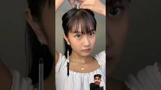 EASY way to hide bangs trendingshorts youtubeshorts viralamazing [upl. by Nuahsyt502]