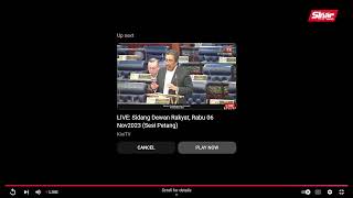 LIVE Persidangan Dewan Rakyat  6 November 2024  Sesi Petang [upl. by Borman]