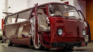 1974 Volkswagen Transporter Kombi Type 2 T2 Bay Window Camper Van Lowrider Build Project [upl. by Faux872]