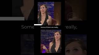 Molly Shannon  drew carey on nervous on live tv  shorts viral MollyShannon CraigFerguson [upl. by Jolanta]