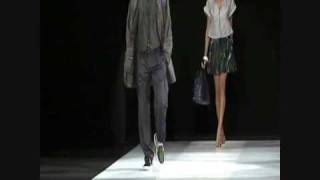 Giorgio Armani Milan Menswear Spring Summer Collection HQ 2010 Part 1 of 2 [upl. by Negris651]