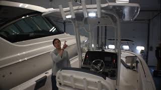 New 2019 Robalo R242 Equipped With Twin Yamaha 150s [upl. by Akeemat170]