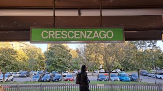 Walkthrough Stazione CRESCENZAGO M2 Metro Milano [upl. by Inahteb]