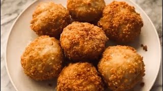 Rice and potato stuffed balls [upl. by Inalial]