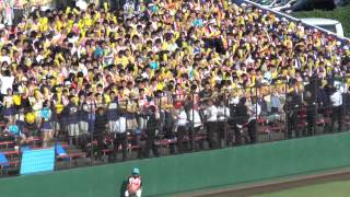 日立一高 野球応援風景2014 ８回表の応援 SEE OFF ～２回目 [upl. by Ettennek]