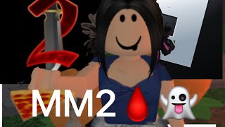 PLAYING MM2 IN THE HALLOWEEN UPDATE 😝👻 [upl. by Egidio]