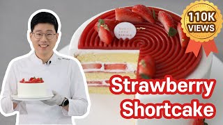 Korean style Strawberry Shortcake  Best recipe with detailed instructions [upl. by Perlman]