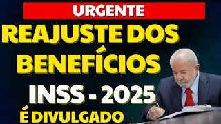 É OFICIAL GOVERNO DIVULGA REAJUSTE DOS BENEFÍCIOS DO INSS 2025 E SALÁRIO MÍNIMO 2025 [upl. by Sidney430]