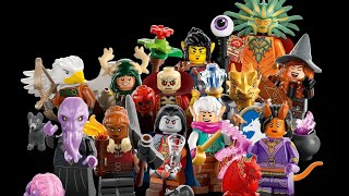 Lego DampD Minifigures Unboxing Every Minifigure [upl. by Darrick576]