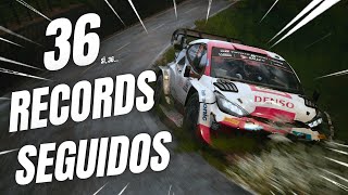 BATIENDO 36 RECORDS DEL MUNDO SEGUIDOS EN EA SPORTS WRC Sí en serio [upl. by Agretha]