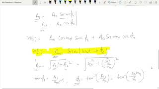 Undamped Free Vibration Response of SDOF System Part2 [upl. by Whitman]