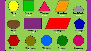 Learn New Shapes DrawingColours for Kids Toddler Learning Videos2D shapes3D shapes LetsLearnBaby [upl. by Alyhc]