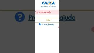 Caixa Tem Dispositivo Bloqueado [upl. by Edgardo]