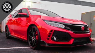 Rallye Red Honda Civic Type R FK8  AUTO ARCHIVES [upl. by Pedro]