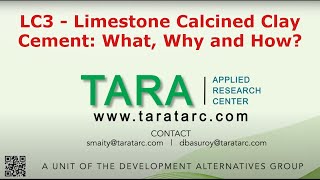 LC3  Limestone Calcined Clay Cement What Why and How [upl. by Arst]