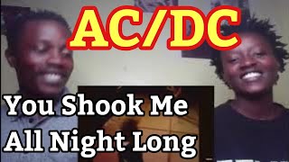 ACDC  You Shook Me All Night Long Official 4K Video  REACTION VIDEO [upl. by Tanner]