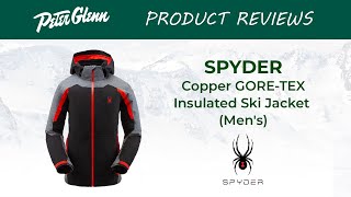 2019 Spyder Copper GORETEX Insulated Ski Jacket Review [upl. by Revlys]