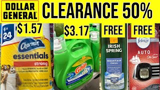 Dollar General CLEARANCE EVENT 50 OFF May 10 to 12 [upl. by Eciram193]