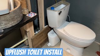 How To Install the Saniflo Upflush Toilet Review Setup Installation Tips Use basement setup [upl. by Assenav825]