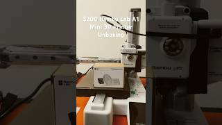 200 A1 Mini 3D Printer Unboxing ASMR  August 2024  Bambu Lab asmr 3d a1mini [upl. by Agle407]