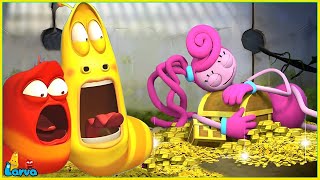 LARVA Season 1 Episode  RICH KID  Best Cartoons 20224  Comics  Hilarious Cartoon Compilation [upl. by Elleuqar]