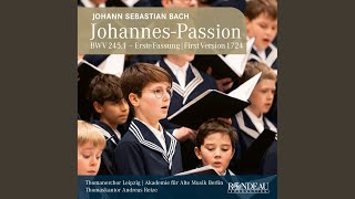 JohannesPassion BWV 2451 1 Coro Herr unser Herrscher [upl. by Kirsch]