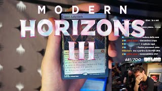 500 EURO DI ROBA  Unboxing Collector Magic Modern Horizons 3 [upl. by Polard]