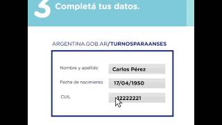 ¿NECESITÁS TRAMITAR UN TURNO EN ANSES [upl. by Aihppa]