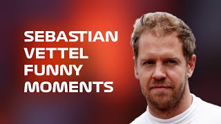 Sebastian Vettel  Funny Moments [upl. by Zuliram456]