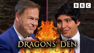 THE YOUNGEST EVER ENTREPRENEUR IN THE DEN  Dragons Den  BBC [upl. by Ahsircal138]