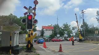 Level Crossing Port Klang Selangor Malaysia June 2024 [upl. by Shanly]