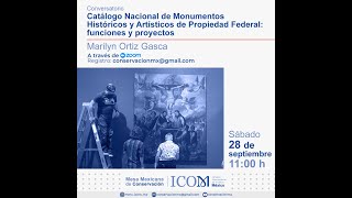 Catálogo Nacional de Monumentos Históricos y Artísticos de Propiedad Federal funciones y proyectos [upl. by Atirabrab]