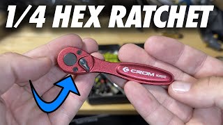 Demo CROM Mini Ratchet  The Perfect Tool for Tight Spaces [upl. by O'Connor]