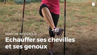 Échauffement des chevilles et des genoux  Marche Nordique [upl. by Leckie]