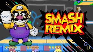 SMASH REMIXRUTA DE WARIOGAMEPLAY RETRO [upl. by Nrojb]