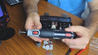 Cordless Rotary Tool  4V Rotary Tool Kit PHALANX [upl. by Yevoc]