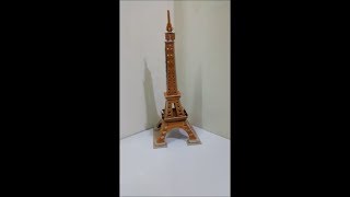 3D PUZZLE EIFFEL TOWER [upl. by Swetiana]