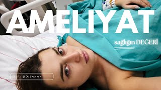 Apandisit Ameliyatı Oldum😷 Sohbetli Vlog🫶🏻 [upl. by Hilario]