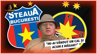 REACTIE GENIALA a lui Mitica Dragomir in RAZBOIUL CSA Steaua  FCSB [upl. by Elbertina]