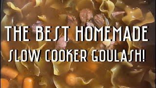 Slow Cooker Goulash [upl. by Darrell]