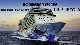 Norwegian Escape Full Ship Tour [upl. by Ikceb]