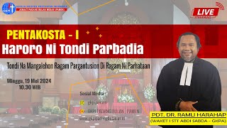 Ibadah Pentakosta  I Minggu 19052024  Siang GKPI PAMEN  MEDAN [upl. by Juieta376]