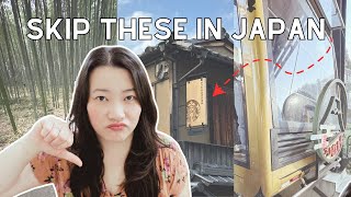 Attractions to SKIP and DO in Japan 🇯🇵 Tokyo Osaka and Kyoto Things to Do in 2024 [upl. by Vanthe]