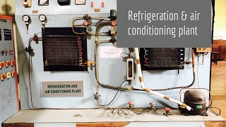 Refrigeration amp air conditioning plant Lab experimentquickly🔥 [upl. by Lerrud]