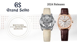 9 NEW Grand Seiko Watches and Wonders Releases 2024 [upl. by Gilli]