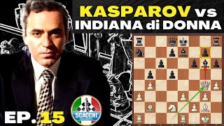 Un Attacco Straordinario Kasparov vs Andersson [upl. by Varhol]